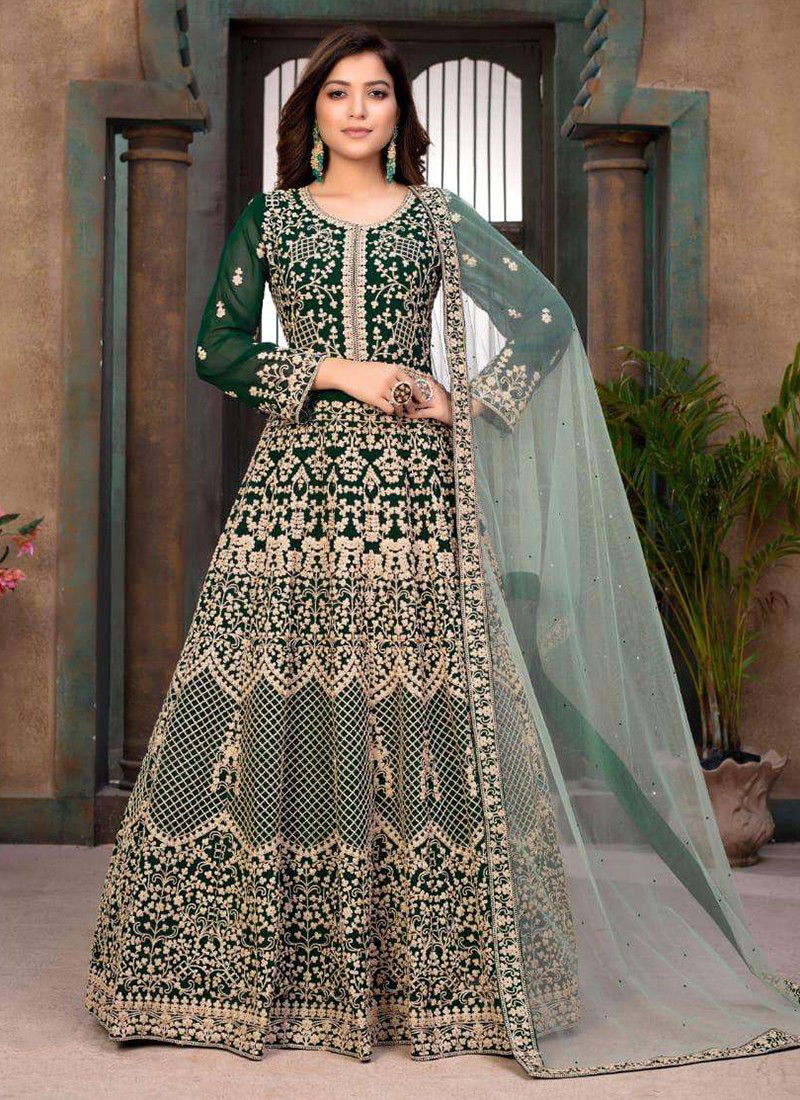 aanaya vol 123 Latest Fancy Designer Wedding Wear Fox Georgette Heavy Embroidery Work Stylish Gown Collection